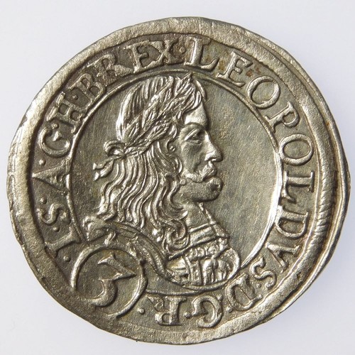 Austria kreuzer 1666 fdc - 3,