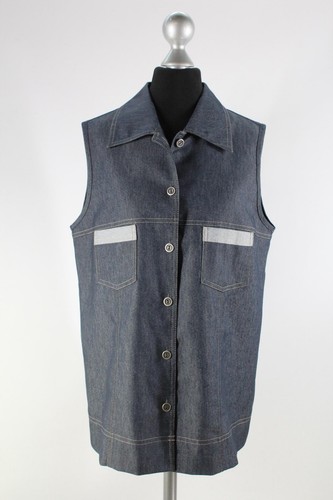 Giubbotto blu jeans taglia