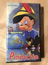 Videocassetta VHS Pinocchio di