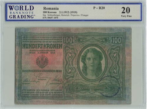Romania 100 corone 1912 - romania,