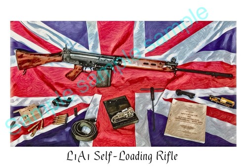 British army l1a1 - army, self-loading
