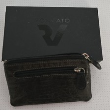 Portachiavi portamonete Roncato in vera pelle