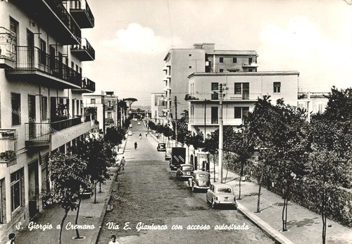 Ee281 cartolina san giorgio - san, a