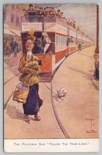 Comic Dudley Buxton postcard