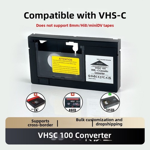 Per vhs adattatore cassetta - per, vhs-c