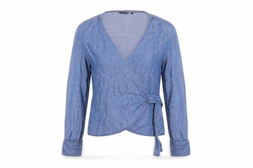 Blusa donna salsa avvolgente - salsa,