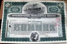 Certificato stock marina