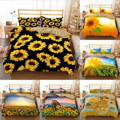 Set copripiumino fiori - copripiumino, 3d