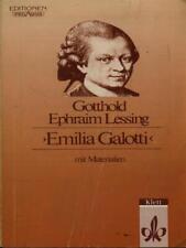 EMILIA GALOTTI LIBRI IN LINGUA GOTTHOLD EPHRAIM LESSING KLETT 1979