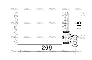 Evaporatore fiat 600 900 1 - evaporatore, /