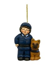 Meraviglioso Poliziotto Penitenziario con Il Cane 2025  Della Thun Nuovo