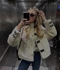 ZARA GIACCA PELLICCIA