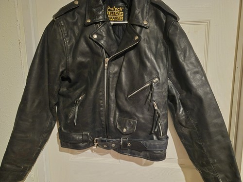 Vintage 90s protech leather - 90s,