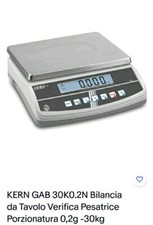 Kern gab 30k0.2N bilancia elettronica professionale da tavolo-porziona0.2kg-30kg