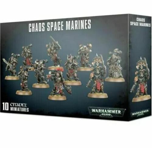 Multipart chaos space marines - chaos,
