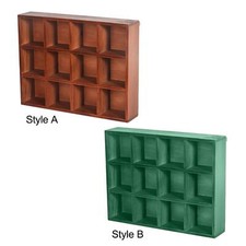 Scaffale multiuso con vetrina