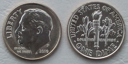 Usa dime cents 2010 non - 10, p