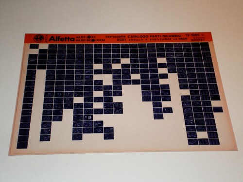Microfiche catalogo ricambi - microfiche,