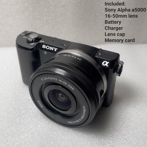 Sony alpha a5000 fotocamera - sony,