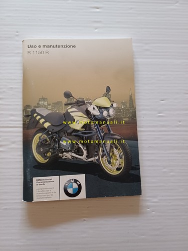 Bmw 1150 2002 manuale - bmw,