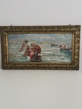 quadro antico olio su tavola