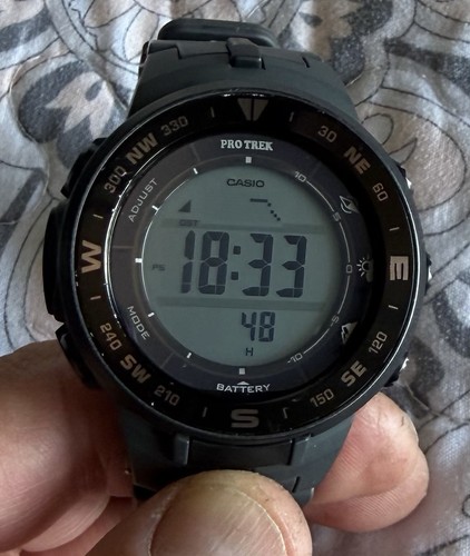Casio pro trek prw 3000 - trek, solar