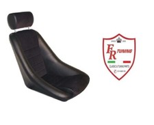 Sedile nero pelle velluto - e,