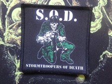 Sod S.o.d Patch Thrash Metal
