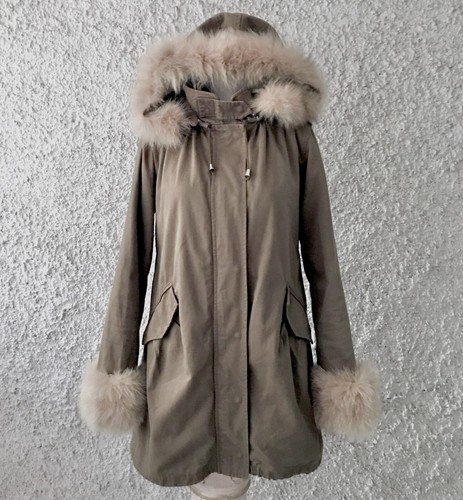 Pinko parka verde cachi - pinko,