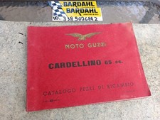 Guzzi Cardellino 65 cc  -   1 MANUALE  ricambi - usato