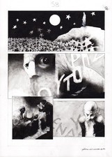 CORRADO ROI - Tavola originale Apocalisse p.68