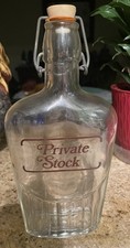 Private stock glass decanter - glass,