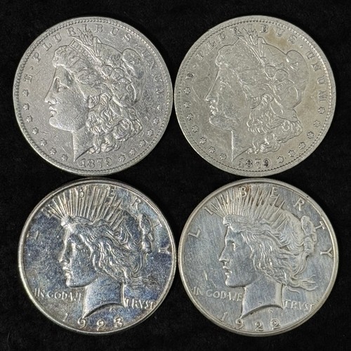 1879 morgan 1922 s 1923 - morgan, +