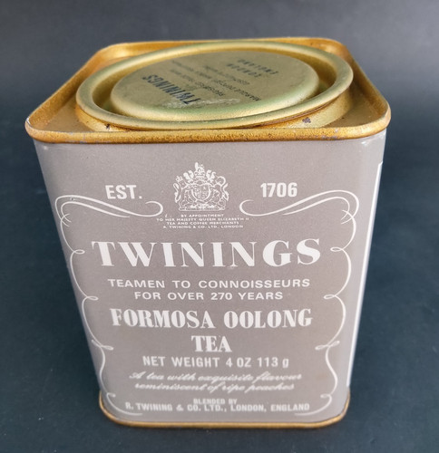 Scatola latta twinings - latta, formosa