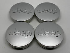 4 TAPPI COPRIMOZZO JEEP 63 mm CERCHI BORCHIE RENEGADE COMPASS CHEROKEE WRANGLER
