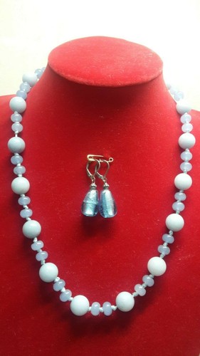 Collana acquamarina cm - acquamarina,