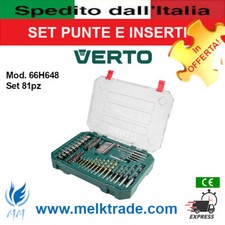 SET PUNTE E INSERTI 81 PZ -