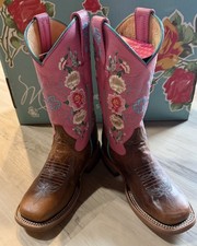 Macie Bean Girls Rose Print