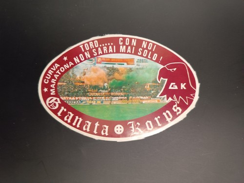 Adesivo torino granata korps - granata,