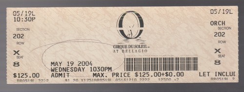 2004 cirque soleil used - cirque, du