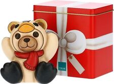 THUN - Soprammobile Orsetto Vestito da Pinguino, con Scatola di Latta