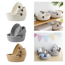 Trio di Graziosi Cestini