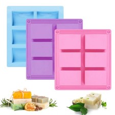 3 Pezzi Stampi per Sapone in