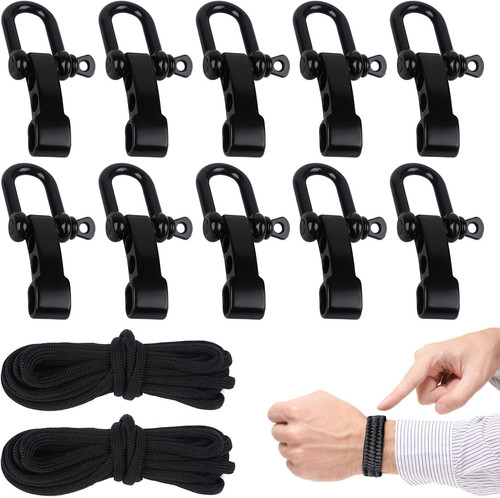 Bracciale paracord fibbie - 10,