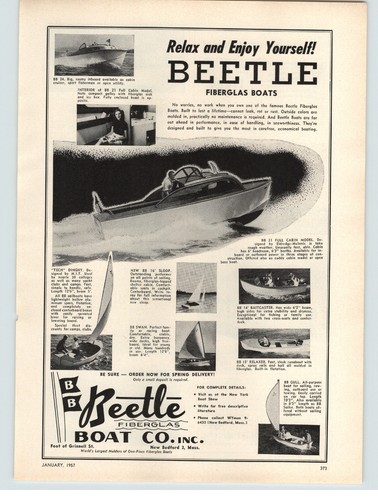 1957 carta pubblicitaria - carta,