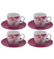 WEISSESTAL SET 4 TAZZE CAFFE'