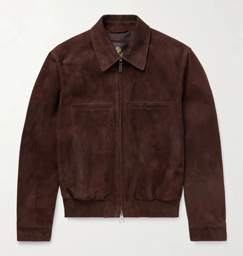 Giacca pelle uomo marrone pura - pelle,