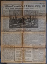 Stabilimento di Servola ILVA, altiforni/acciaierie, Ferriera-Trieste, 1934