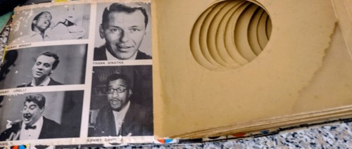 Porta dischi giri con foto - porta, 45
