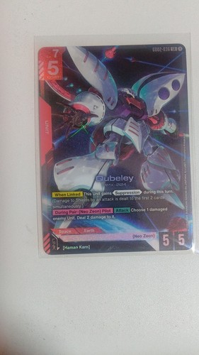 Bandai qubeley amx 004 holo - qubeley, amx-004